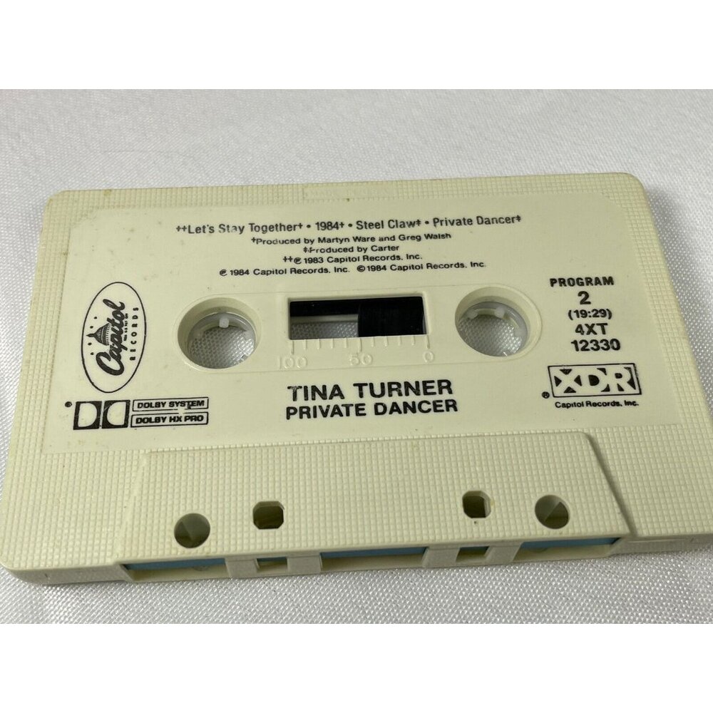 Tina Turner Private Dancer Cassette Music Tape TESTED WORKS 1994 Capitol Records - Picture 8 of 11